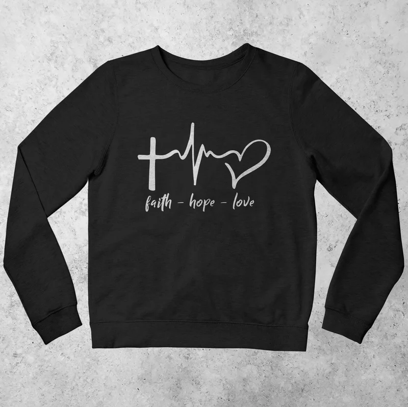 Faith Hope Love Sweatshirt